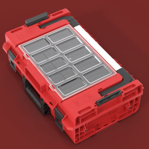 نمای بالایی از جعبه کیوبریک (QBRICK) وان قرمز اکسپرت 200