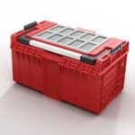 نمای پشت کیوبریک (QBRICK) وان قرمز اکسپرت 350