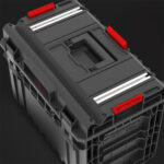 نمای دقیق از درب و ریل اختصاصی کیوبریک (QBRICK) وان 450 تکنیک