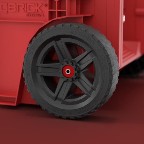 نمای کامل از چزخ جعبه ابزار کیوبریک (QBRICK) سیستم پرایم کارت قرمز (RED ULTRA HD CUSTOM) جعبه ابزار کیوبریک (QBRICK) سری سیستم پرایم (SYSTEM PRIME)