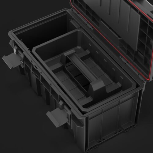 نمای داخلی جعبه ابزار کیوبریک (QBRICK) پرو 500 اکسپرت