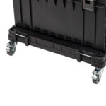 نمای دقیق ازهر دو چرخ های جلوی کیوبریک (QBRICK) وان (System ONE Transport Platform)