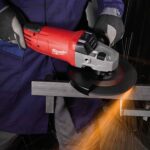 ساب زدن با فرز سنگ بری 2200 وات میلواکی Milwaukee AG22-230DMS Angle Grinder