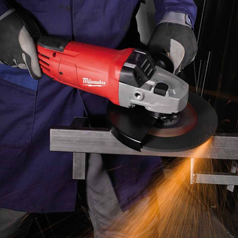 ساب زدن با فرز سنگ بری 2200 وات میلواکی Milwaukee AG22-230DMS Angle Grinder