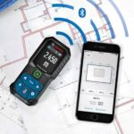 کار با متر لیزری بوش کد GLM-50-27-CG 0601072U01