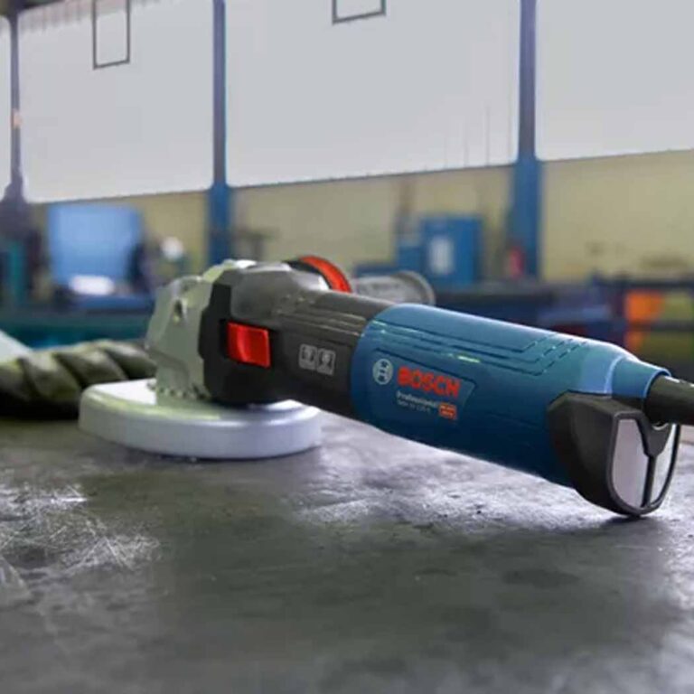 زاویه های مختلف از قابلیت های مینی فرز حرفه ای 1700 وات بوش مدل GWS 17-125 S Professional