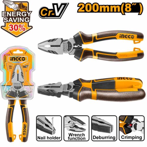 انبر دست 8 اینچ حرفه‌ای صنعتی اینکو HHCP28200