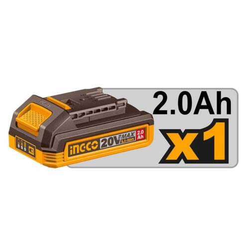 تک باتری 20 ولت 2 آمپر سوپر اینکو