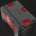 نمای از جزییات تخخصی قسمت بالایی ساختار کناری کیوبریک (QBRICK) (وان DRAWER 2 PLUS TOOLBOX 2.0 یا دراور یا کشو)
