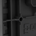 نمای از دیتیل ها و جزییات تخخصی در ساختار کناری کیوبریک (QBRICK) (وان DRAWER 2 PLUS TOOLBOX 2.0 یا دراور یا کشو)