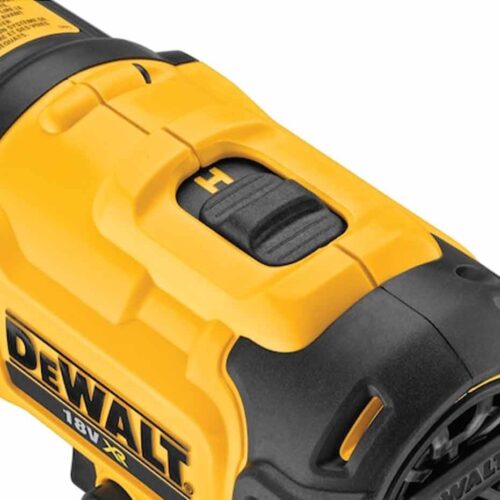 قابلیت تنطیم حرارات در سشوار صنعتی شارژی DCE530N-XJ دیوالت