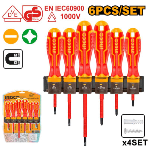 ست پیچ گوشتی فشار قوی اینکو HKISD0608