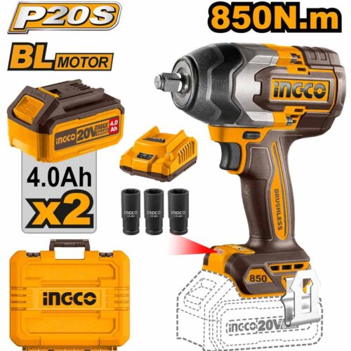 بکس شارژی 850 نیوتن 1/2 اینچ CIWLI2085 اینکو