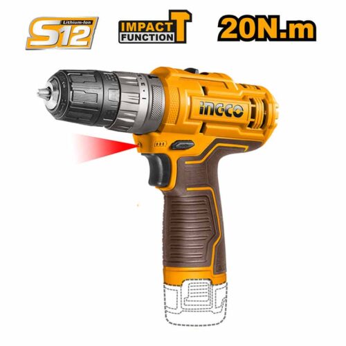 دریل چکشی شارژی COSLI23114 اینکو