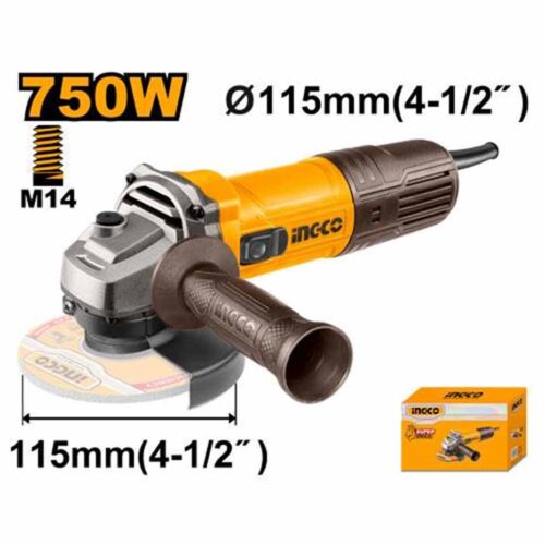 مینی فرز 750 وات اینکو AG75028