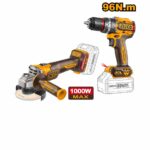 ست دریل چکشی و مینی فرز شارژی COSLI241298 اینکو