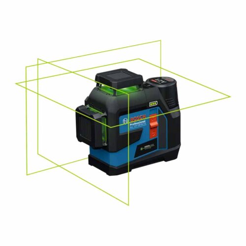 تراز لیزری شارژی 3 خط نور سبز GLL 12V-100-33 CG بوش